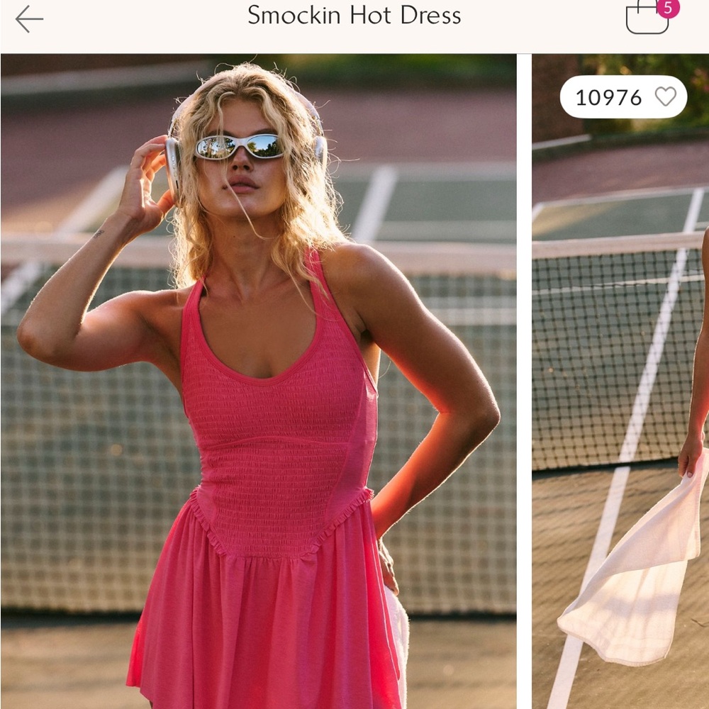 Smokin Hot Pink Halter Dress